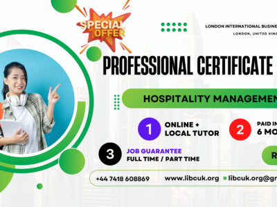 ADVANCE CERTIFICATE IN HOSPITALITY MANAGEMENT